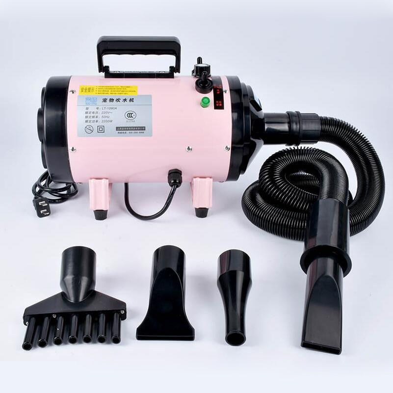 Professional High-Velocity Dog Hair Dryer from MotivePets for pet comfort, care and everyday use