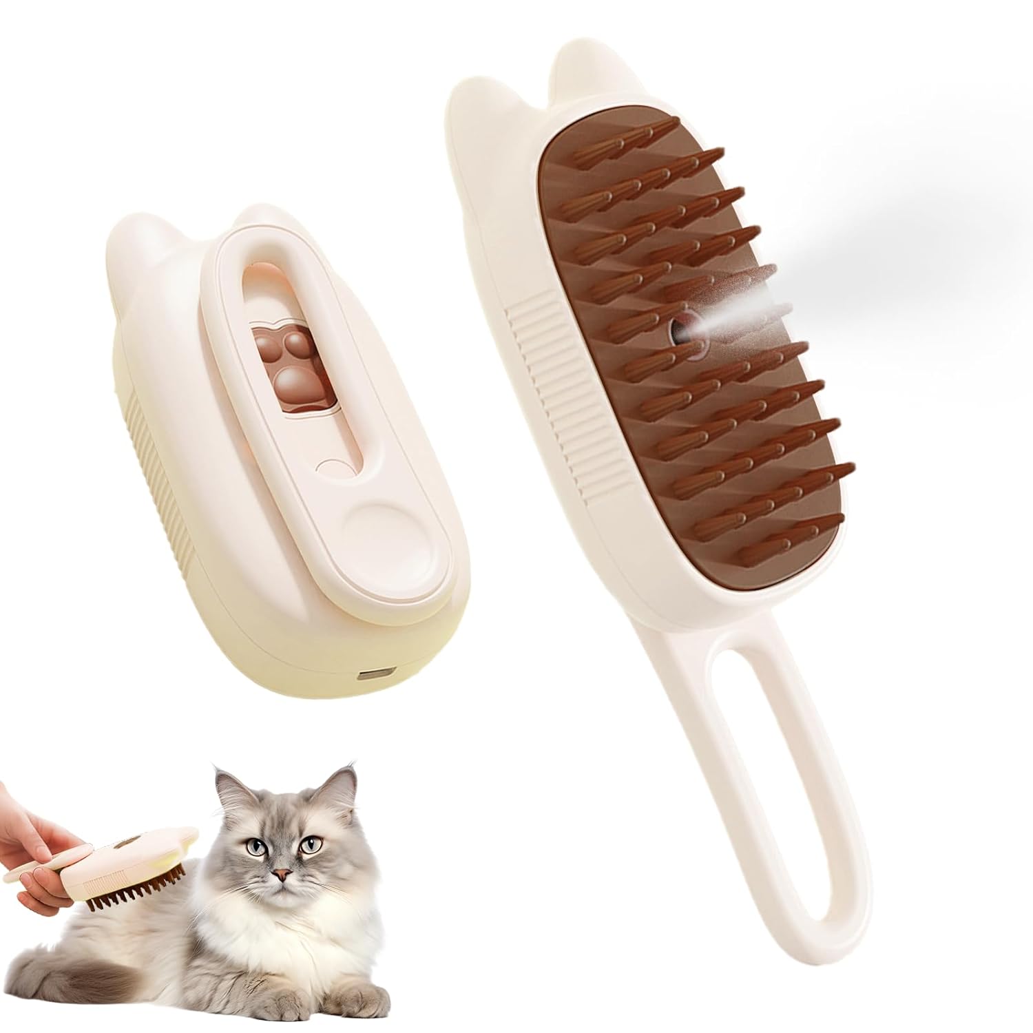 Premium Steamy Grooming Comb from MotivePets for pet comfort, care and everyday use