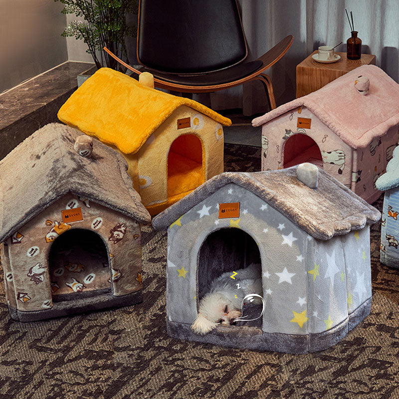 Foldable Enclosed Pet House & Villa Bed from MotivePets for pet comfort, care and everyday use