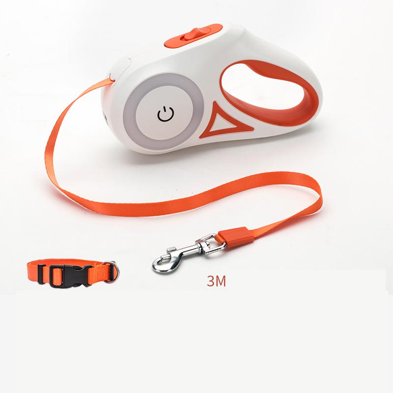 Spotlight Retractable Dog Leash from MotivePets for pet comfort, care and everyday use