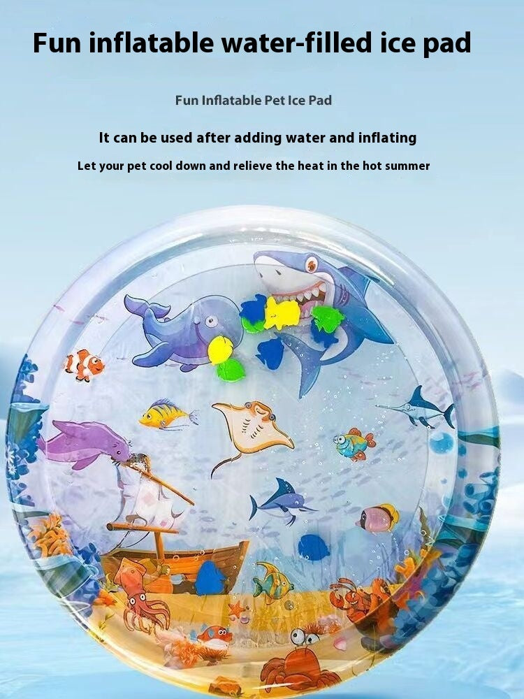 Summer Cooling Pet Water Bed Cushion from MotivePets for pet comfort, care and everyday use