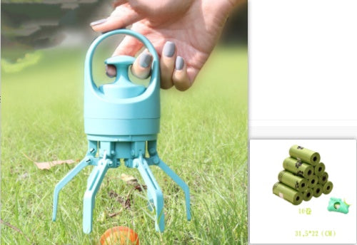 Portable Eight-Claw Pooper Scooper from MotivePets for pet comfort, care and everyday use