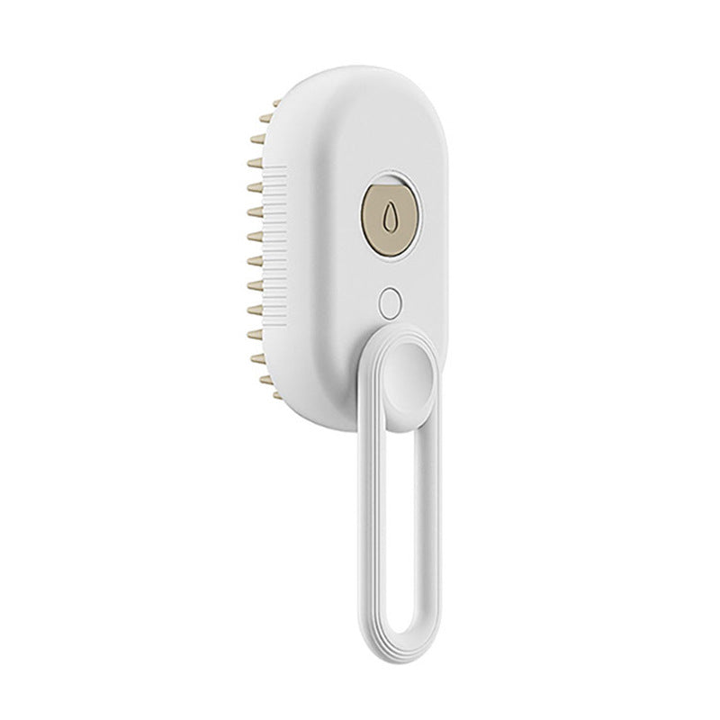 3-in-1 Electric Steamy Pet Brush from MotivePets for pet comfort, care and everyday use