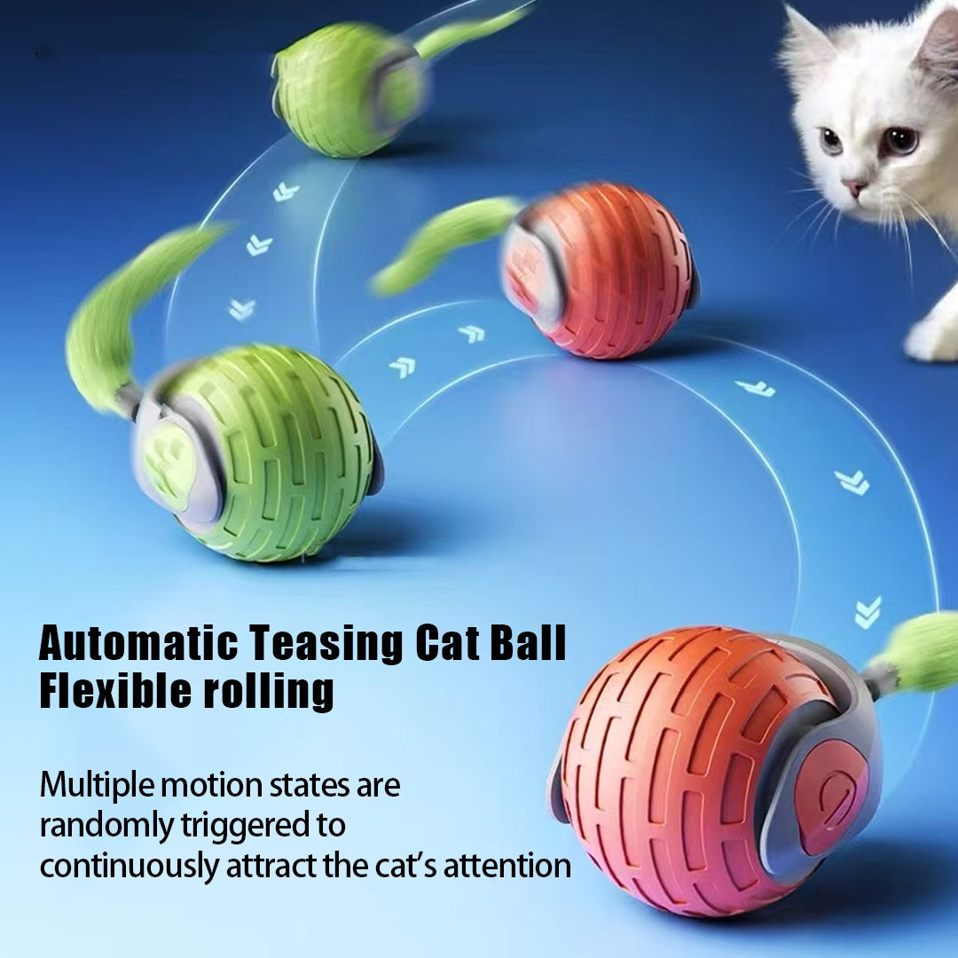 Smart Automatic Teaser Ball from MotivePets for pet comfort, care and everyday use