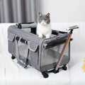 Extra Large Foldable Pet Trolley Carrier - Detachable Travel Bag, 44×60×39cm, 4 Colours from MotivePets for pet comfort, care and everyday use