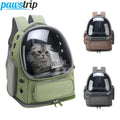 Transparent Pet Carrier Backpack - Breathable Travel Bag for Cats & Small Dogs from MotivePets for pet comfort, care and everyday use