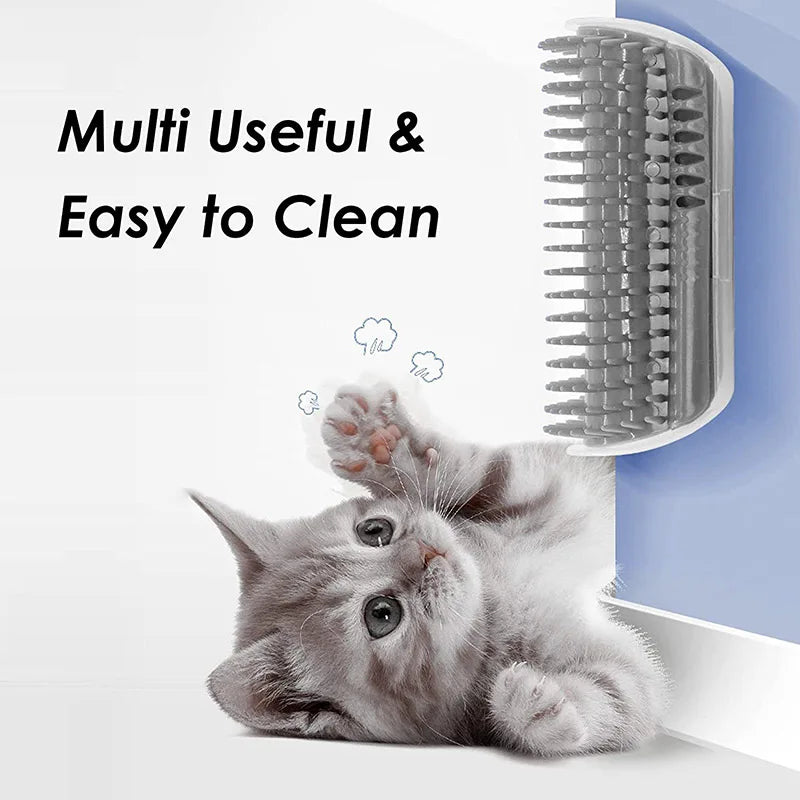 Cat Self-Grooming Corner Comb with Catnip from MotivePets for pet comfort, care and everyday use