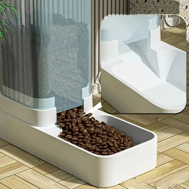 Gravity Pet Feeder & Water Dispenser Set - 3.8L | For Cats & Dogs from MotivePets for pet comfort, care and everyday use