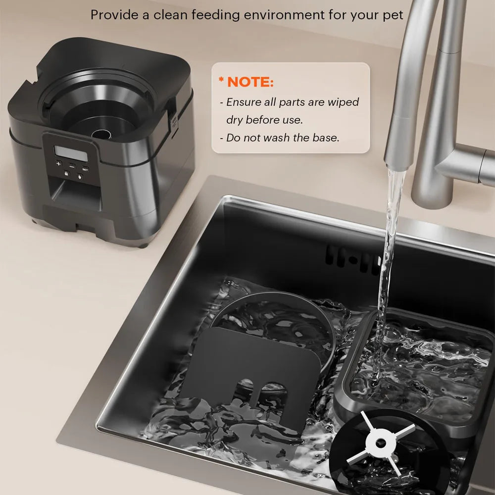 Smart Automatic Pet Feeder - WiFi & Button Control, Portion Control for Cats & Dogs from MotivePets for pet comfort, care and everyday use