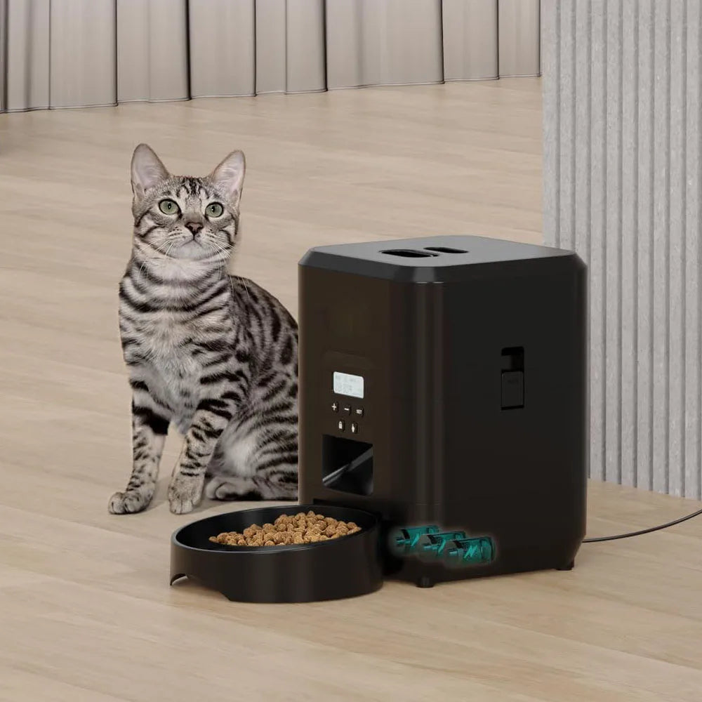 Smart Automatic Pet Feeder - WiFi & Button Control, Portion Control for Cats & Dogs from MotivePets for pet comfort, care and everyday use
