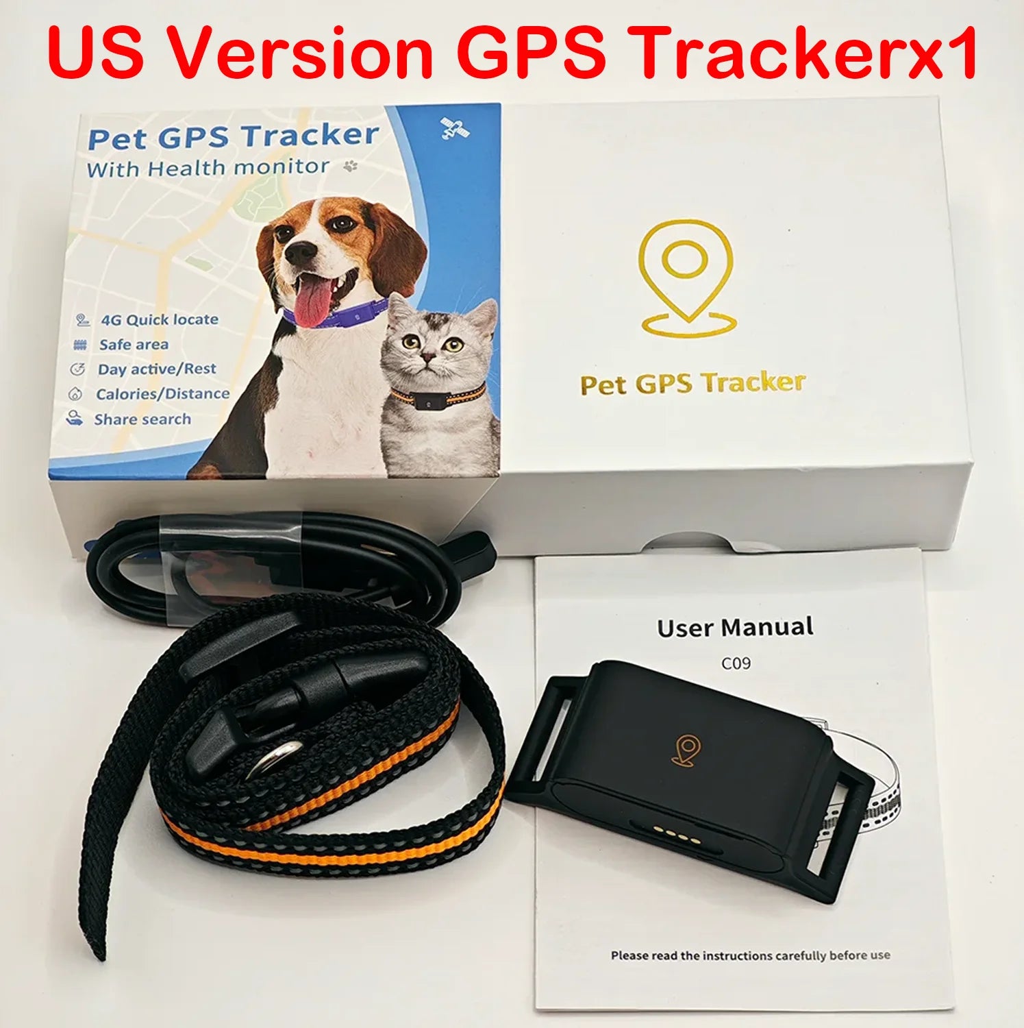 4G GPS Pet Tracker Collar - IP67 Waterproof, Real-Time Tracking & Geofencing from MotivePets for pet comfort, care and everyday use