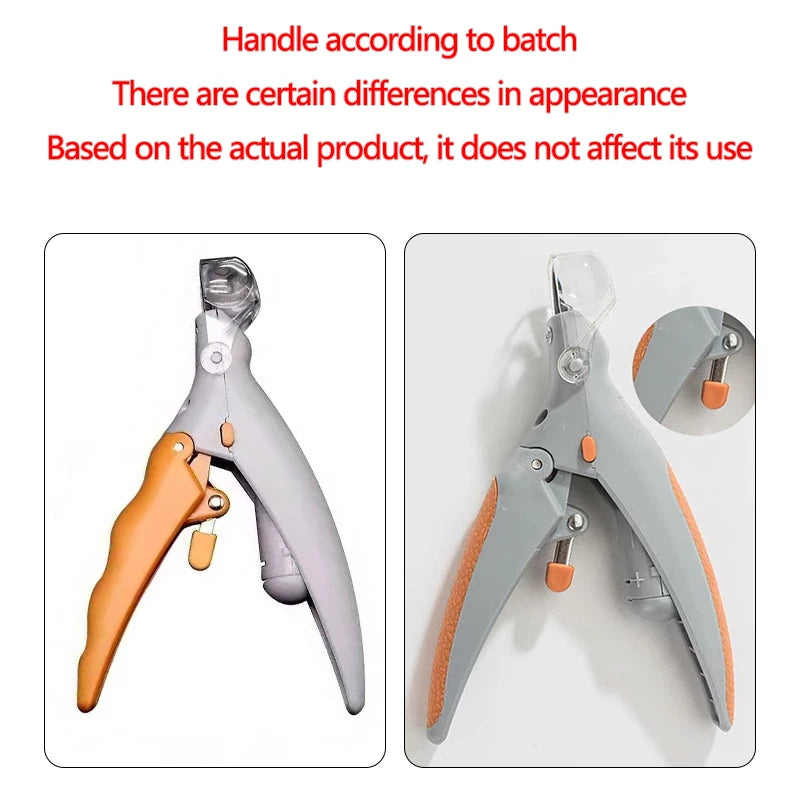Dual-Sided Pet Nail Clippers - LED Light & 5x Magnification for Cats & Dogs from MotivePets for pet comfort, care and everyday use