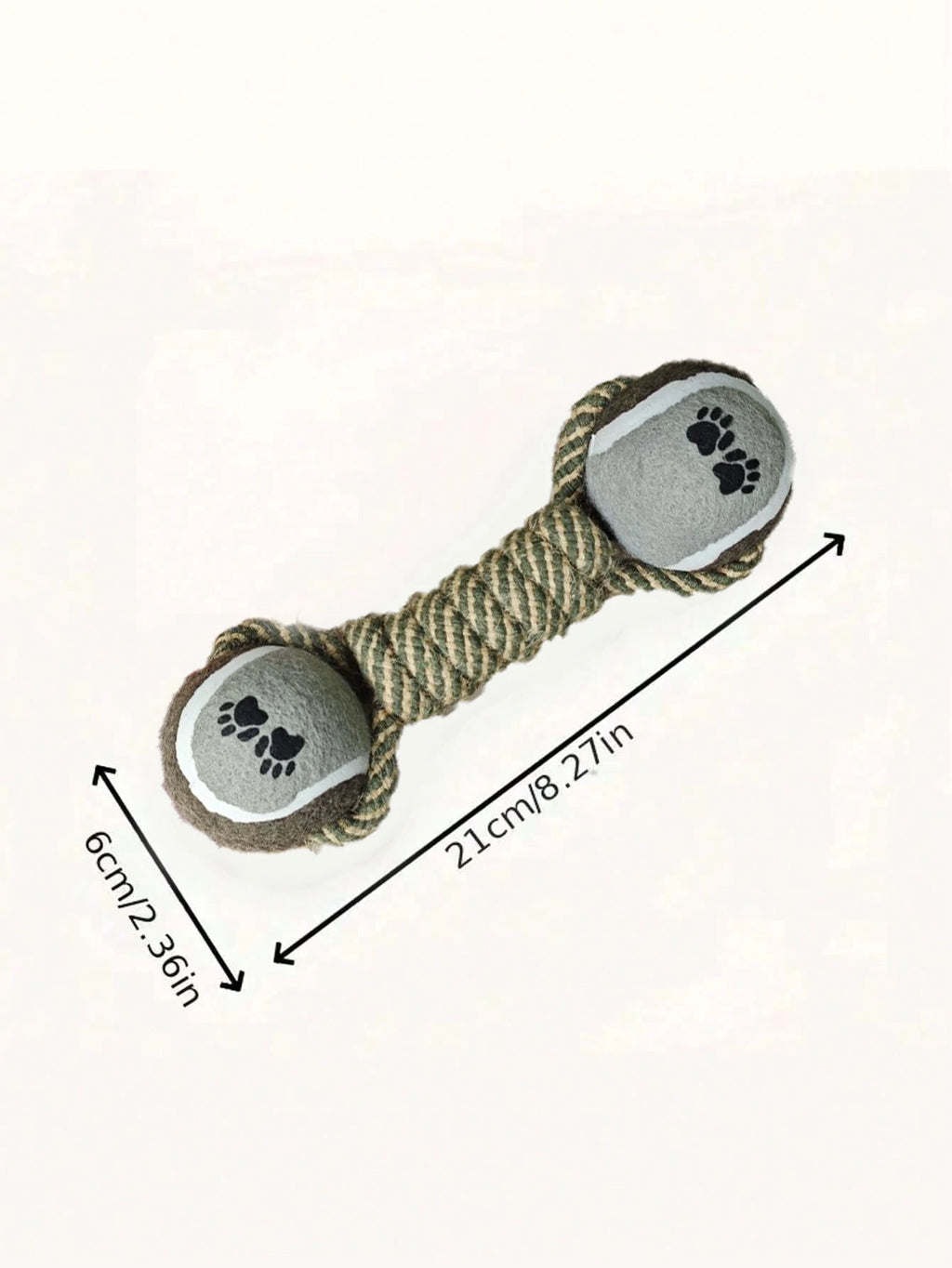 Teeth Cleaning Pet Toy - Durable Linen Chew Rope for Dogs & Cats from MotivePets for pet comfort, care and everyday use