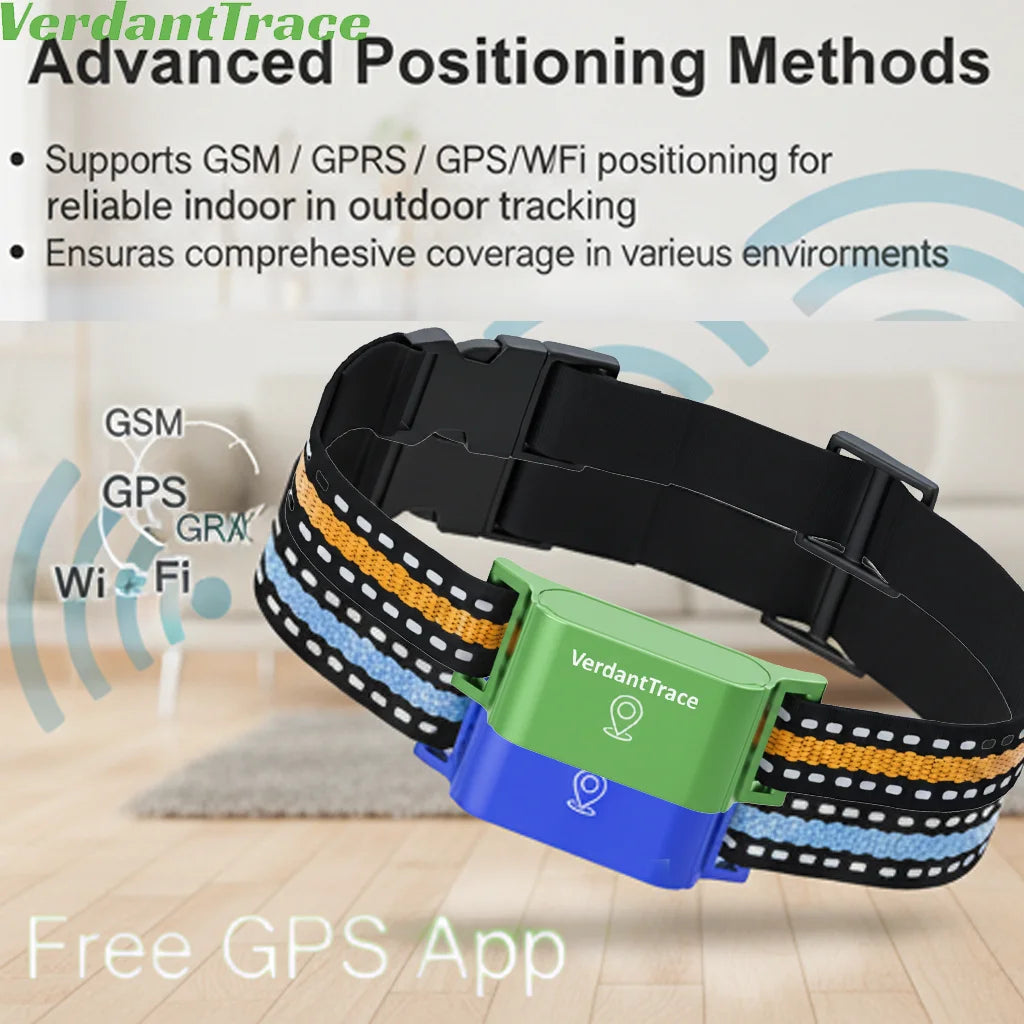 4G GPS Pet Tracker Collar - IP67 Waterproof, Real-Time Tracking & Geofencing from MotivePets for pet comfort, care and everyday use