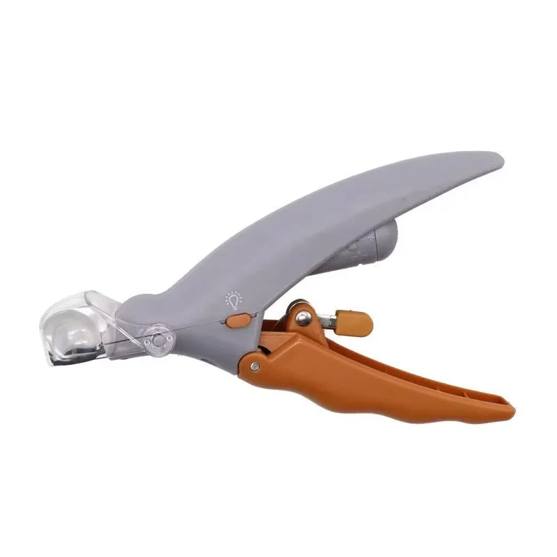 Dual-Sided Pet Nail Clippers - LED Light & 5x Magnification for Cats & Dogs from MotivePets for pet comfort, care and everyday use