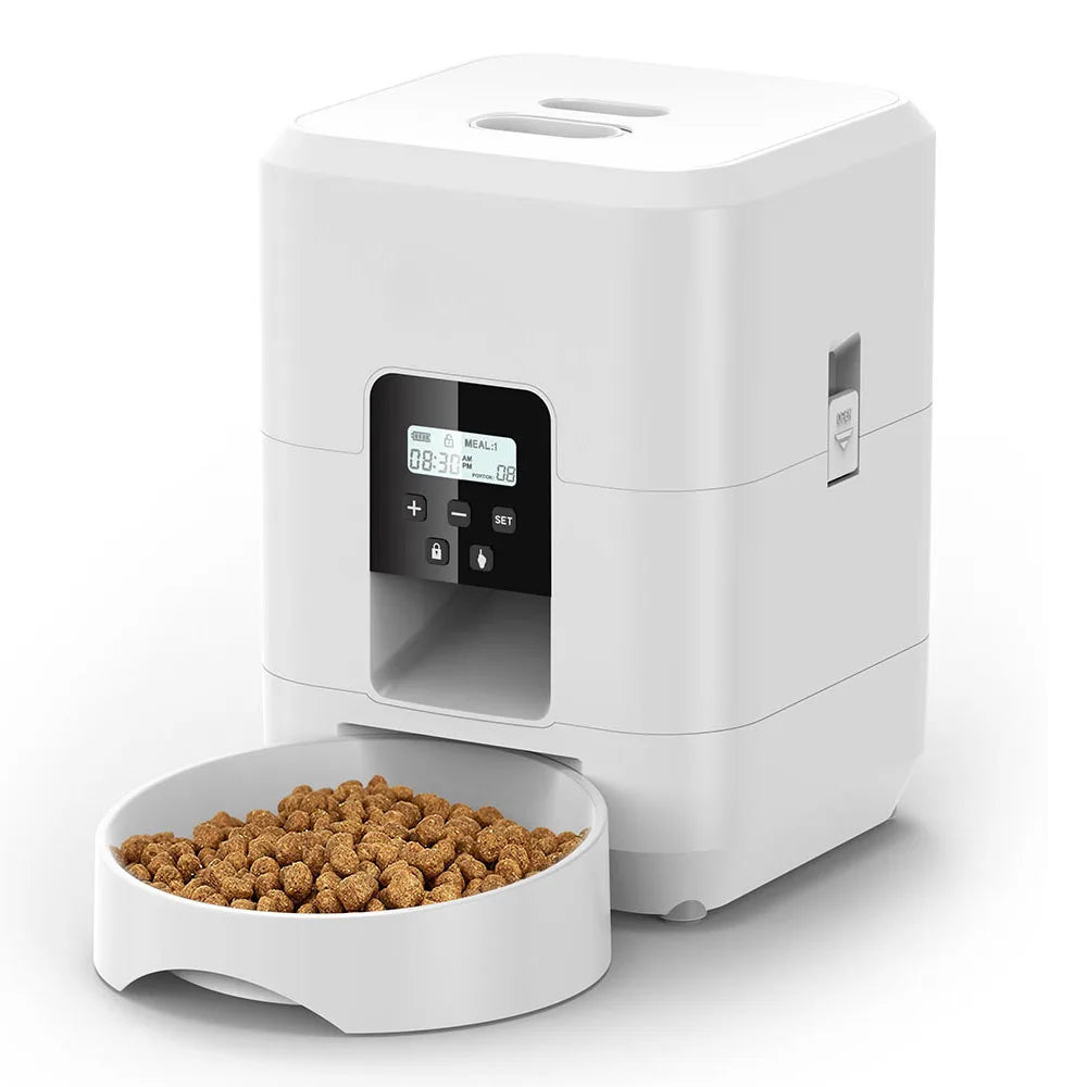 Smart Automatic Pet Feeder - WiFi & Button Control, Portion Control for Cats & Dogs from MotivePets for pet comfort, care and everyday use