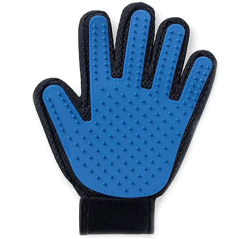 Silicone Pet Grooming Gloves - Gentle Massage, Hair Removal for Cats & Dogs from MotivePets for pet comfort, care and everyday use