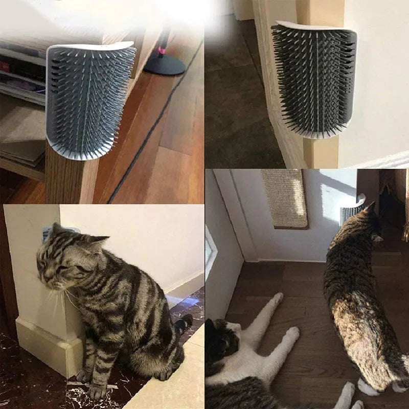 Cat Self-Grooming Corner Comb with Catnip from MotivePets for pet comfort, care and everyday use