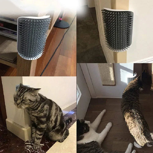 Cat Self-Grooming Corner Comb with Catnip from MotivePets for pet comfort, care and everyday use