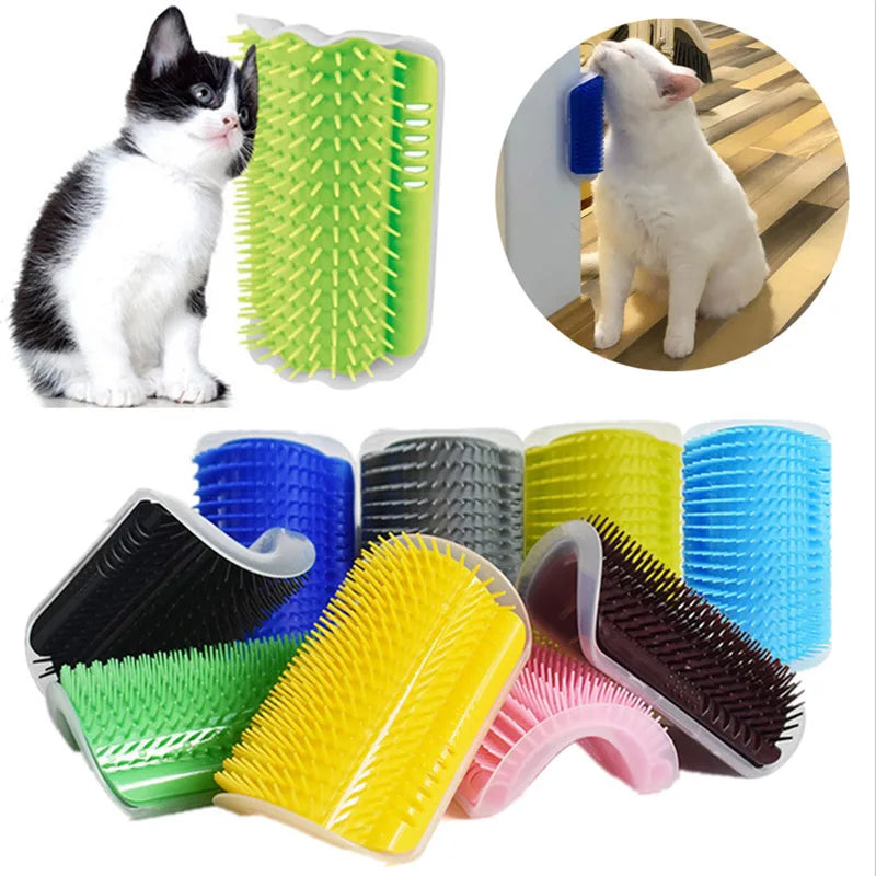 Cat Self-Grooming Corner Comb with Catnip from MotivePets for pet comfort, care and everyday use
