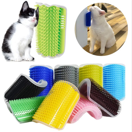 Cat Self-Grooming Corner Comb with Catnip from MotivePets for pet comfort, care and everyday use