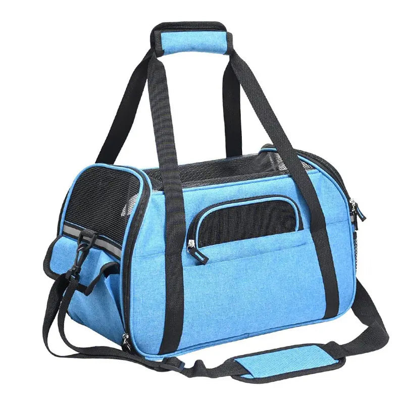 Portable Cat Carrier - Soft-Sided, Breathable Travel Bag for Cats & Small Dogs from MotivePets for pet comfort, care and everyday use