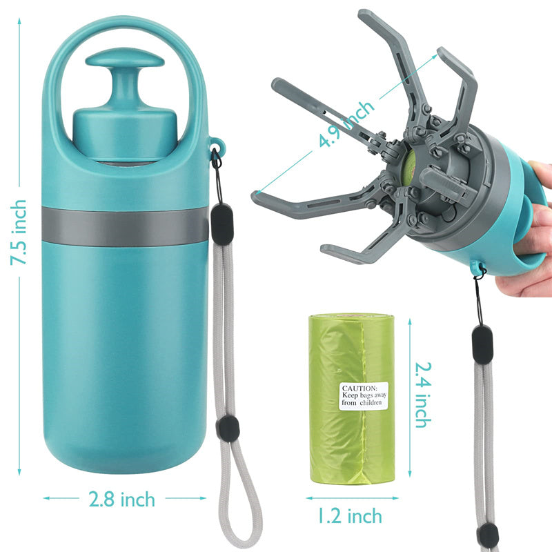 Portable Eight-Claw Pooper Scooper from MotivePets for pet comfort, care and everyday use