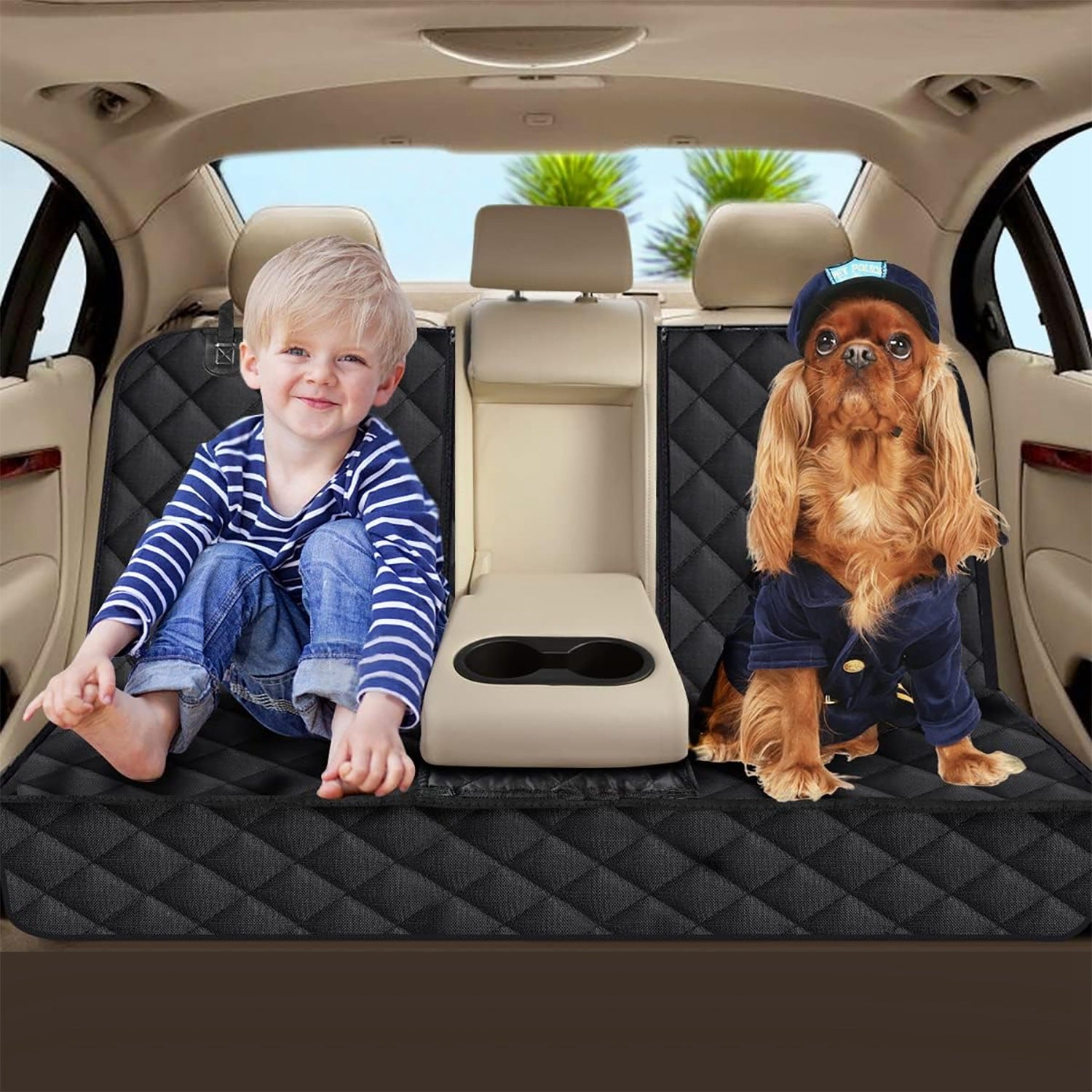 Waterproof Scratchproof Dog Car Seat Cover from MotivePets for pet comfort, care and everyday use