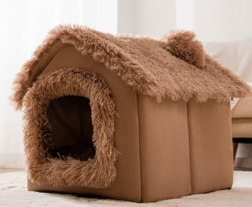 Foldable Enclosed Pet House & Villa Bed from MotivePets for pet comfort, care and everyday use