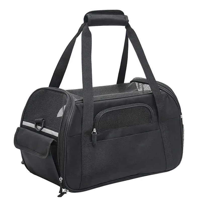 Portable Cat Carrier - Soft-Sided, Breathable Travel Bag for Cats & Small Dogs from MotivePets for pet comfort, care and everyday use