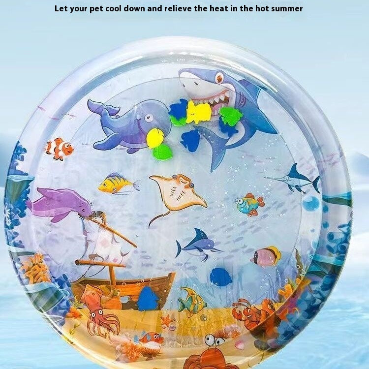 Summer Cooling Pet Water Bed Cushion from MotivePets for pet comfort, care and everyday use