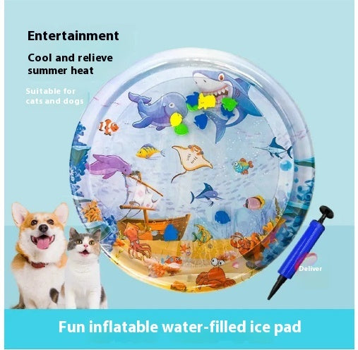 Summer Cooling Pet Water Bed Cushion from MotivePets for pet comfort, care and everyday use