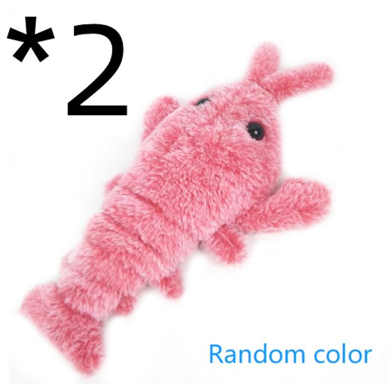 Electric Jumping Shrimp & Simulation Lobster Cat Toy from MotivePets for pet comfort, care and everyday use