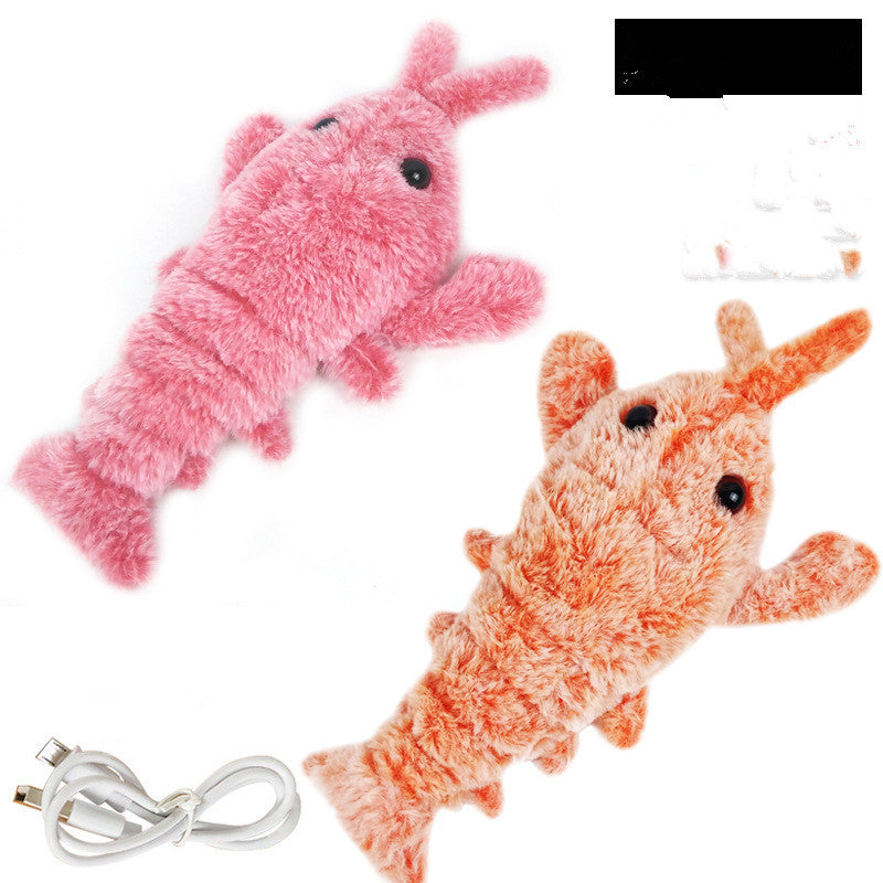 Electric Jumping Shrimp & Simulation Lobster Cat Toy from MotivePets for pet comfort, care and everyday use