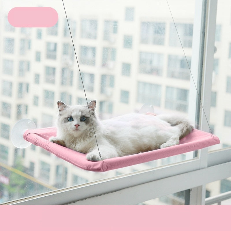 Foldable Suction Cup Window Cat Hammock from MotivePets for pet comfort, care and everyday use