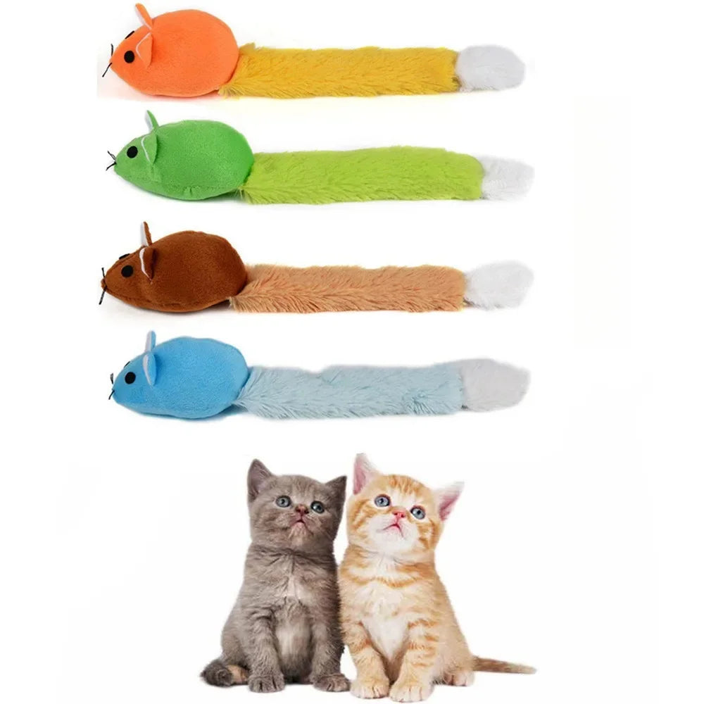 Long Tail Mouse Cat Teaser & Training Toy from MotivePets for pet comfort, care and everyday use