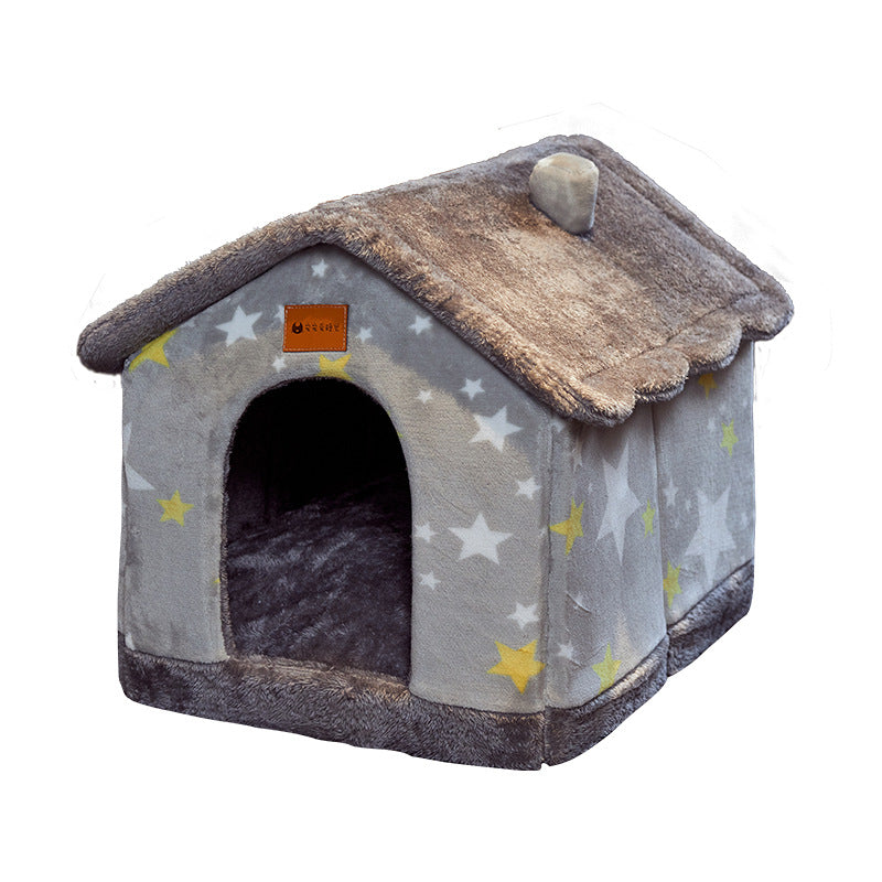Foldable Enclosed Pet House & Villa Bed from MotivePets for pet comfort, care and everyday use