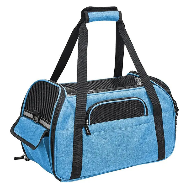 Portable Cat Carrier - Soft-Sided, Breathable Travel Bag for Cats & Small Dogs from MotivePets for pet comfort, care and everyday use