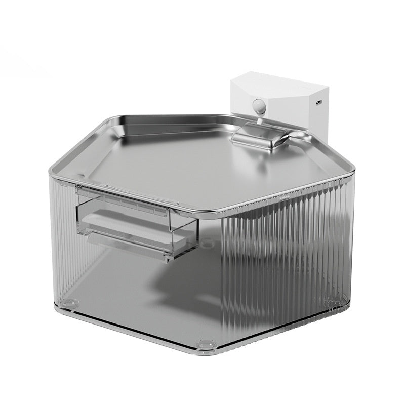 Pet Stainless Steel Induction Water Fountain from MotivePets for pet comfort, care and everyday use