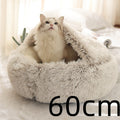 2-in-1 Ultra-Plush Round Cave Bed from MotivePets for pet comfort, care and everyday use