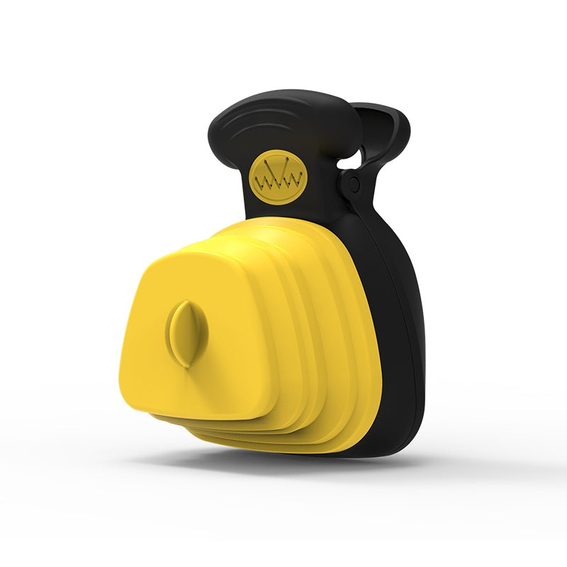 Foldable Poop Scoop & Waste Bag Dispenser from MotivePets for pet comfort, care and everyday use