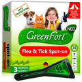 GreenFort NEO Flea & Tick Spot-on from MotivePets for pet comfort, care and everyday use
