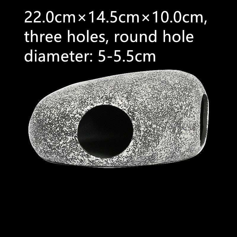 Aquarium Ceramic Decorative Stone Caves from MotivePets for pet comfort, care and everyday use