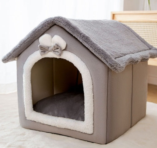 Foldable Enclosed Pet House & Villa Bed from MotivePets for pet comfort, care and everyday use