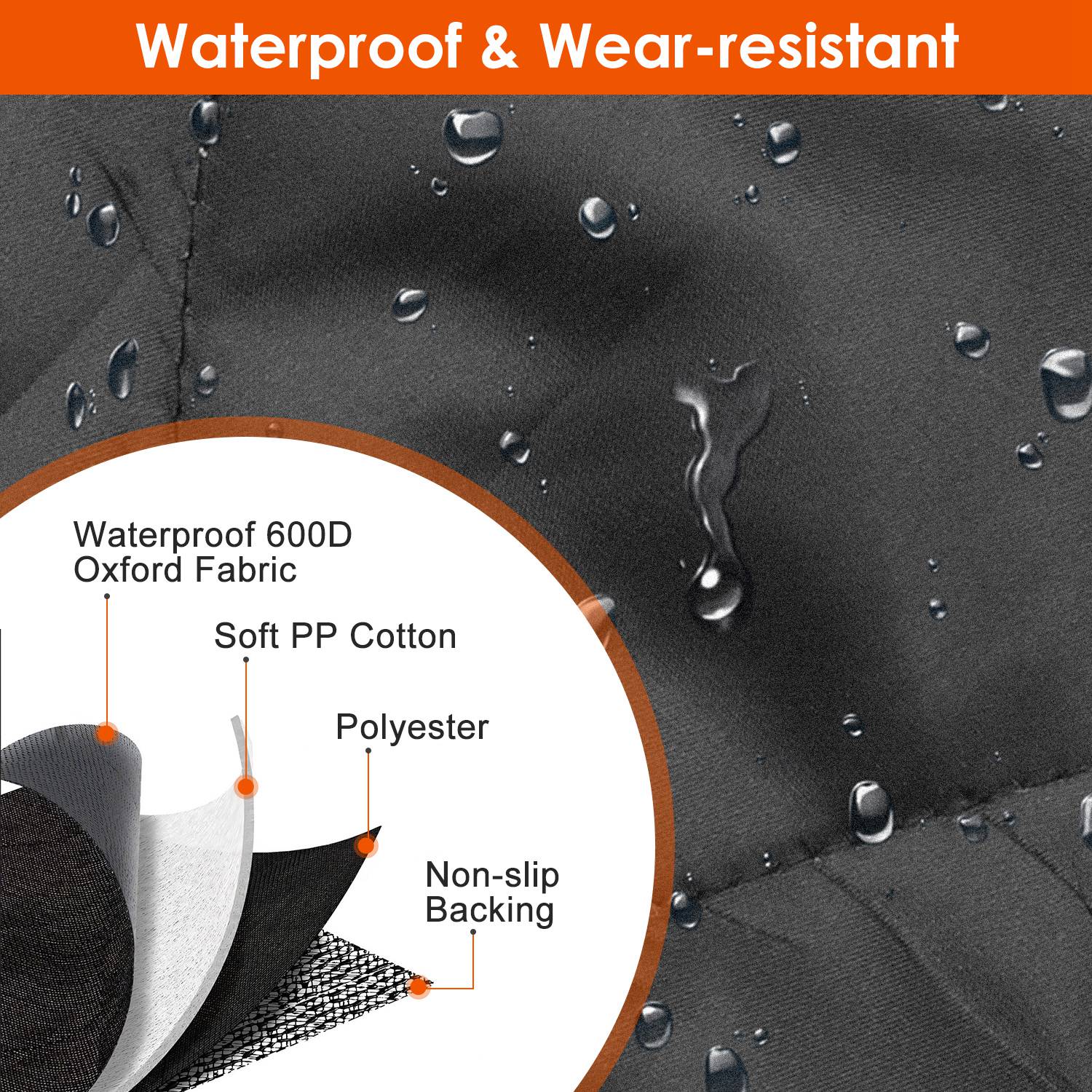Waterproof Scratchproof Dog Car Seat Cover from MotivePets for pet comfort, care and everyday use