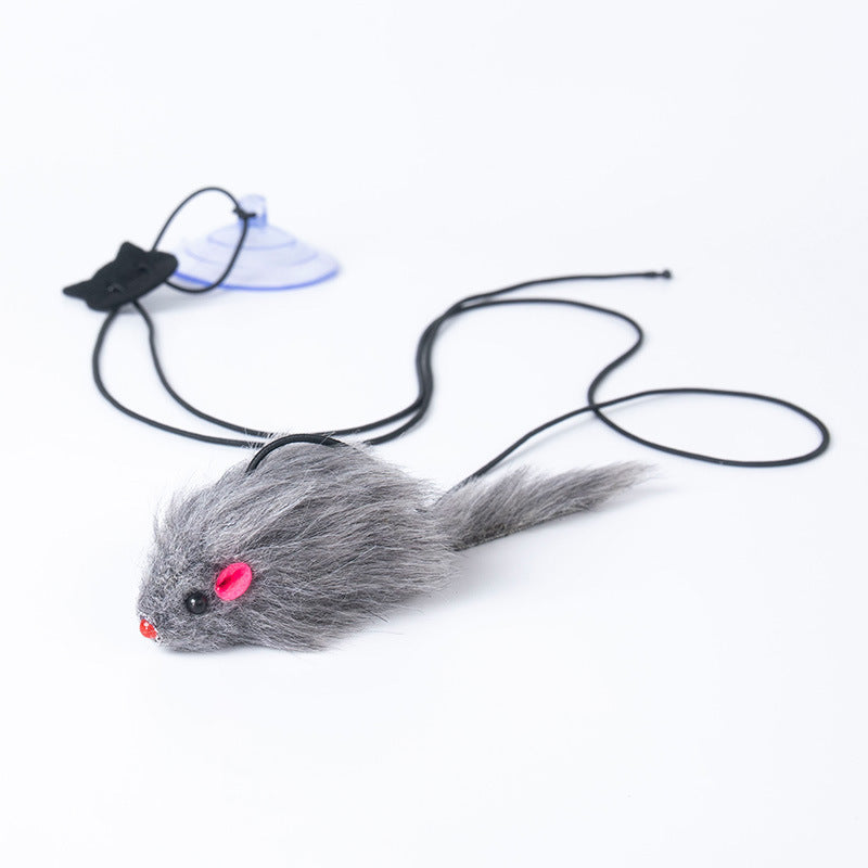 Hanging Interactive Cat Feather Toy from MotivePets for pet comfort, care and everyday use